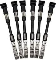 6 Pcs Car Ignition Coil UF514 Compatible for VW Eurovan 2.8L V6 2001-2003 022905100