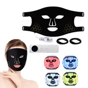 LED Mask Infrared Light Therapy Led Facial Light Photons Facial Skin Care Wrinkle Reduce Anti-Acne Facial Tool