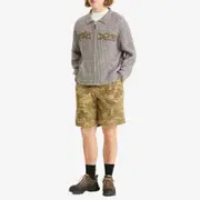 Brain Dead Rib Knit Cardigan