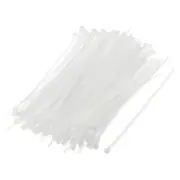 10 Inch White Zip Ties, 500 Pcs Cable Ties Nylon Strip Zip Wire Cable