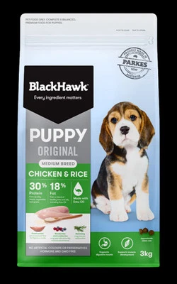 Black Hawk Puppy Chicken - Medium Breed 20kg