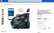 Shark - Matrix Plus 2-in-1 Robot Vacuum & Mop with Sonic Mopping