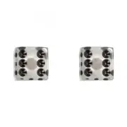 Trik Topz Valve Caps Dice Clear SV Intended For Use With Schrader Valves