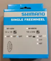 Shimano SF-1200 Freewheel 20t Bronze Single Speed BMX Bike Bicycle