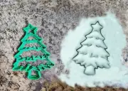 Christmas Tree cookie cutter 3D-printed