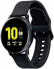 Samsung Galaxy Watch Active 2 (Bluetooth) 40mm, Aluminum, Black, Black, 40 millimeters, Modern