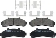 TRW Pro TRM0652 Disc Brake Pad Set For Ford Ranger 1995-2002, Front, And Other Applications