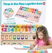Magnetic Maze Toys for Toddler 3-5 - Toddler Puzzle Safe Magnetic Color Sorting - Preschool Toys for Birthdays Or Christmas, Boys and Girls
