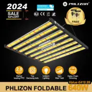640W Spider LED Grow Light Full Spectrum CO2 Commercial for Indoor Hydroponics