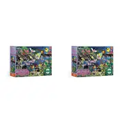 2x 20pc eeBoo Jigsaw Puzzle 28x38cm Cauldron of Bats Play Educational Game 3+