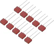 uxcell 15Pcs DIP Mounted Miniature Square Slow Blow Micro Fuse for Electronic Parts PCB LCD Repair, T15A 15A 250V, Red