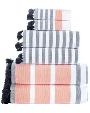Brooks Brothers Turkish Pesthemal 6Pc Towel Set