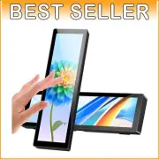 Multi-Function Touchscreen Monitor - 8.8" IPS Display for Gaming & Monitoring