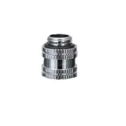 15mm Extension Gear Shape Hard Pipe Connector Water Cooling Hard Tube G1/4 Inner Thread Adaptor for CPU Water Cooling Radiator