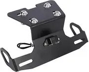 License Plate Holder LED Light Compatible With YAMAHA XJ6 /Diversion/F XJ6N XJ6F XJ6S FZ6R 2009-2017 Motorcycle Tail Tidy Fender Eliminator