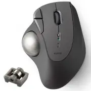 ELECOM Wireless Trackball Mouse Bluetooth IST Series 5 Buttons Thumb Operation B