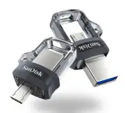 SANDISK M3 ULTRA DUAL 256GB 128GB 64GB 32GB 16GB micro USB 3.0 OTG Drive LOT