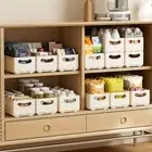 Stackable Retractable Storage Container Kitchen Accessories