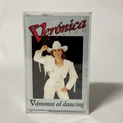 Veronica Castro Cassette Vamonos Al Dancing Actriz de La Casa de las Flores New