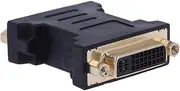 REY DVI-I (24+5) Male to DVI-I (24+5) Male Digital Analog Signal Adapter