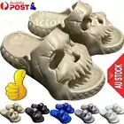 Skull Design Single Band Slides, Cloud Slippers for Women and Men ZQ