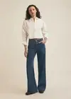 Favorite Daughter THE OLYMPIA LOW RISE FLARE Cody Blue 32