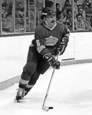 Bob Murdoch Of The Los Angeles Kings 1970s Old Ice Hockey PHOTO