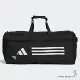 Adidas 旅行包 健身包 三條線 黑 HT4747