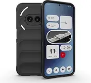Yienning Case for Nothing Phone 2A Case Cover,Protective Cover Flexible TPU Protection Shockproof Phone Case for Nothing Phone 2A Case Cover Black