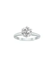 14K 1.10 ct. tw. Lab-Grown Diamond Solitaire Ring
