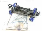 NEW TRAXXAS RUSTLER 4X4 HD BL-2s 1/10 STADIUM TRUCK ROLLER SLIDER CHASSIS +SERVO