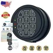 User-Friendly Electronic Safe Lock with 3-8 Digit Code and Solenoid Feature