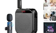 Personal Voice Amplifier for Teachers, Mini Voice Amplifier with Wireless Black