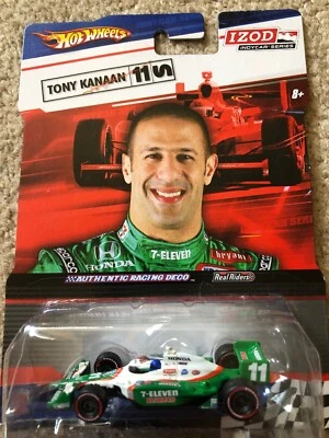 2010 Hot Wheels IZod TONY KANAAN #11 with Real Riders