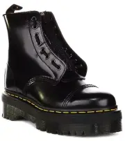 Dr Martens Sinclair Front Up Fur Linned Platform Womens Boots In Black UK 3 - 8