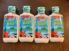 BATH & BODY WORKS MAUI HIBISCUS BEACH BODY LOTION (4 PACK)