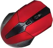 Tofficu Wireless Mouse Portable Laptop Mouse Lightweight for Home Use and Festival Red Durable Wireless Range