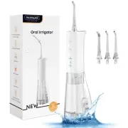 Water Dental Cordless Flosser for Teeth, 3s Pressure Crescendo Oral Irrigator...