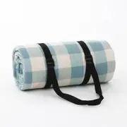 Viviendo 200x200cm Waterproof Outdoor Picnic Rug Blanket Classic - Baby Blue - Blue | Medium - 200cm x 200cm