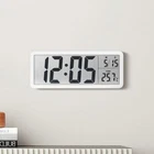 Wall-mounted Electronic Wall Clock Temperature Display Table Clock