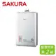 SAKURA 櫻花 16L 智能恆溫熱水器 DH-1603(NG1/FE式)