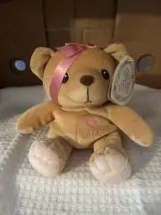 Cherished Teddies Ava Plush Bear Beanbag Stuffed #597317 Enesco 1998