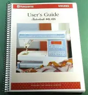 Husqvarna Viking Interlude 435 / 445 Instruction Manual: w/ Protective Covers!