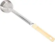 Amosfun Elegant Portion Control Serving Spoon Pizza Sauce Scoop Stainless Steel Perfect for Desserts Sauces Easy to Clean