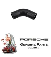 PORSCHE 911 997 HEATER HOSE ELBOW GENUINE 99710661203 997 106 612 03 (for: Porsche)