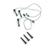 Coil Boots and Spark Plug Wires for Toyota 4 RUNNER T100 TACOMA TUNDRA 1995-2004 (for: Toyota)