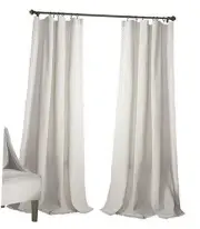Rosalie Light Filtering Window Curtain Panel Set- Pair- Vintage Farmhouse &