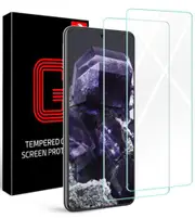Tough On Tempered Glass Screen Protector for Google Pixel 8 Pro (2 Pack) - Clear