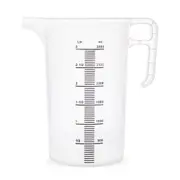3L Measuring Jug Heavy Duty Clear Plastic Propylene Food Grade BPA 5 Pro-Jug