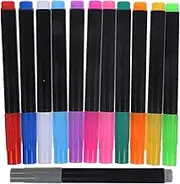 COHEALI 12pcs Liquid Chalk Pens Erasable Markers Set Blackboard Glass Board Markers Safe Easy to Clean